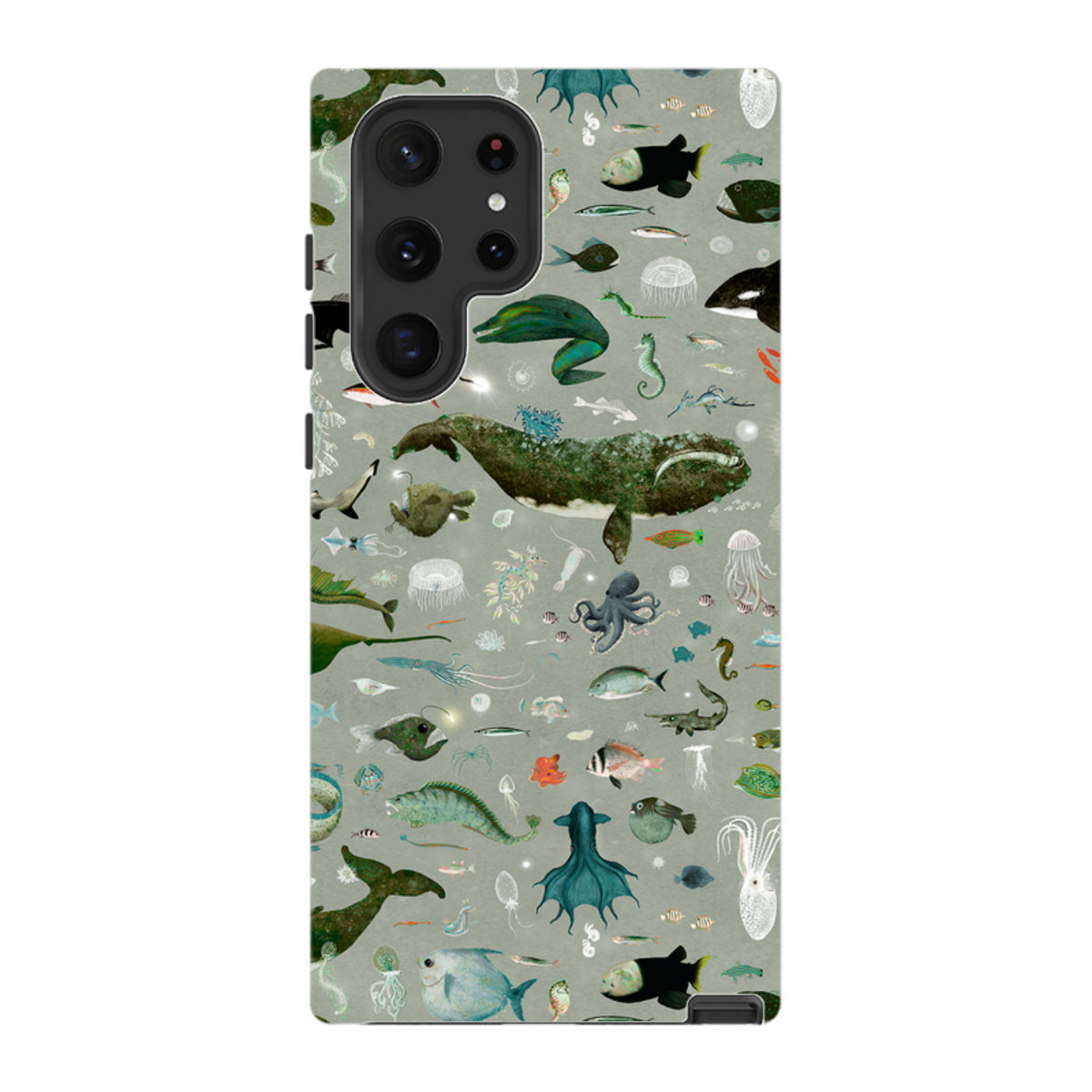 Samsung Tough Case - Moon Shadow By Katherine Quinn
