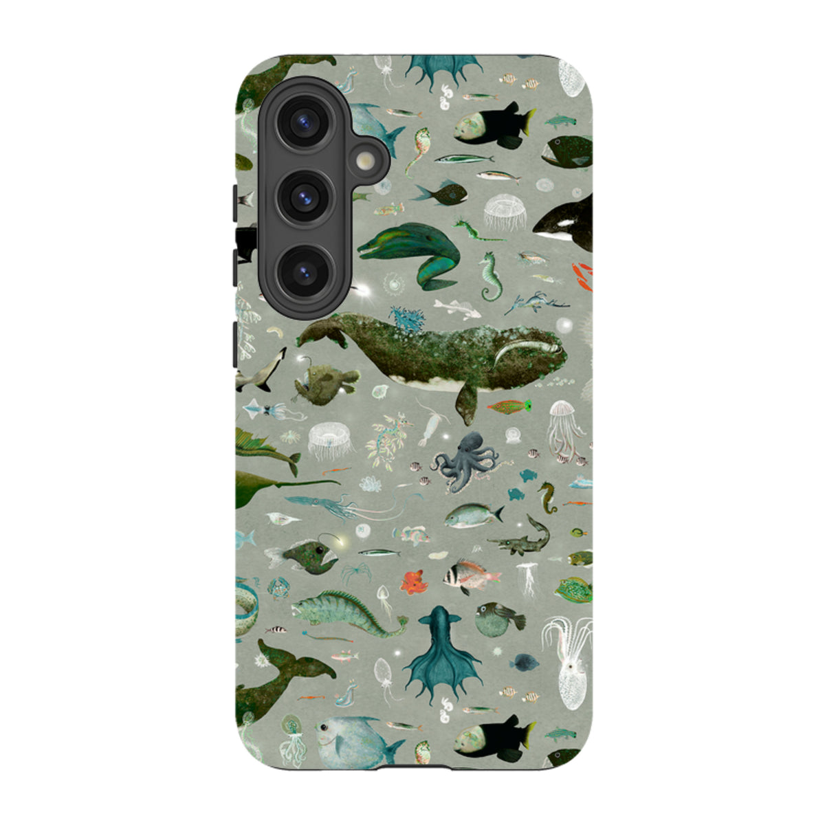 Samsung Tough Case - Moon Shadow By Katherine Quinn