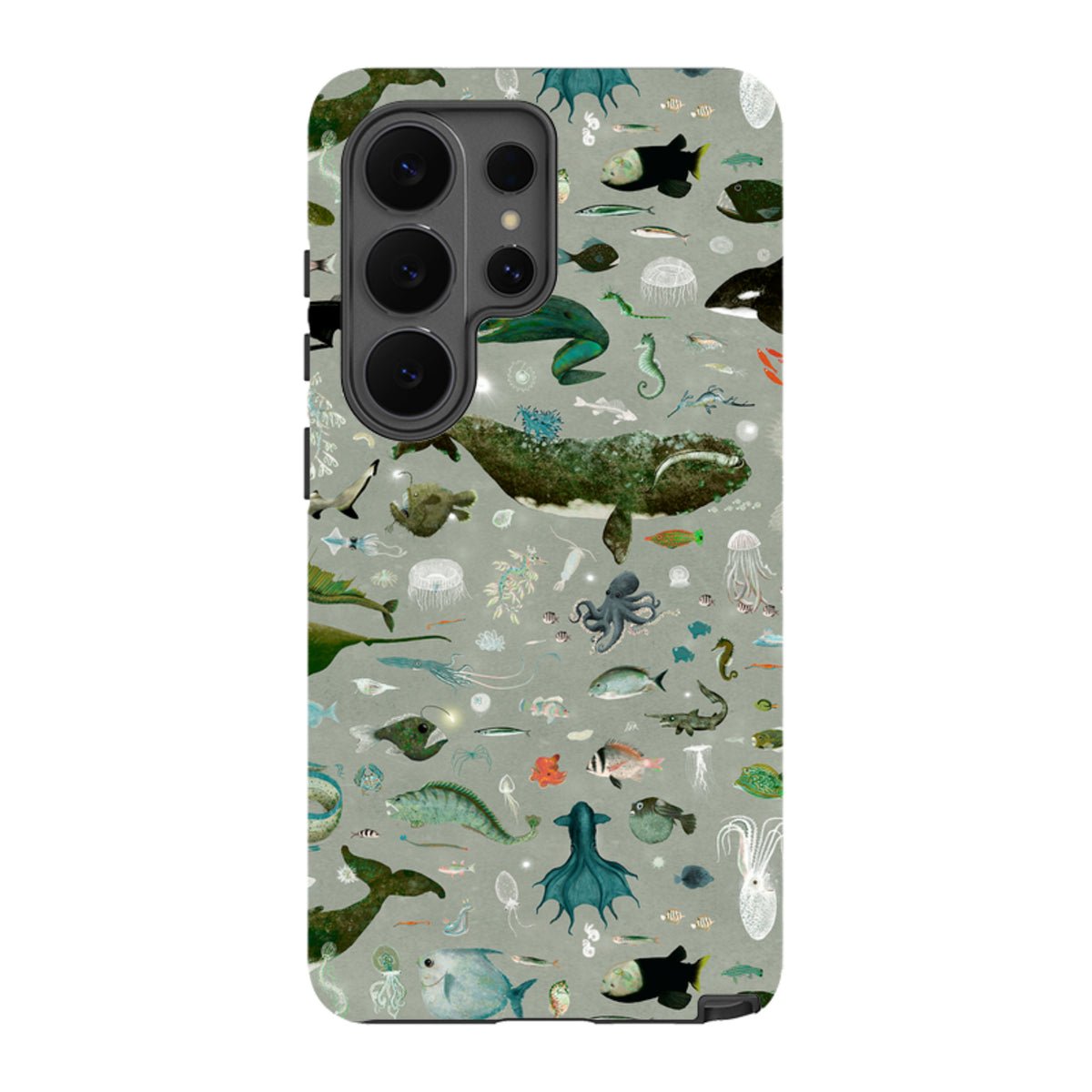 Samsung Tough Case - Moon Shadow By Katherine Quinn