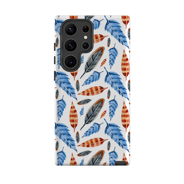 Samsung Tough Case - Multi Feathers
