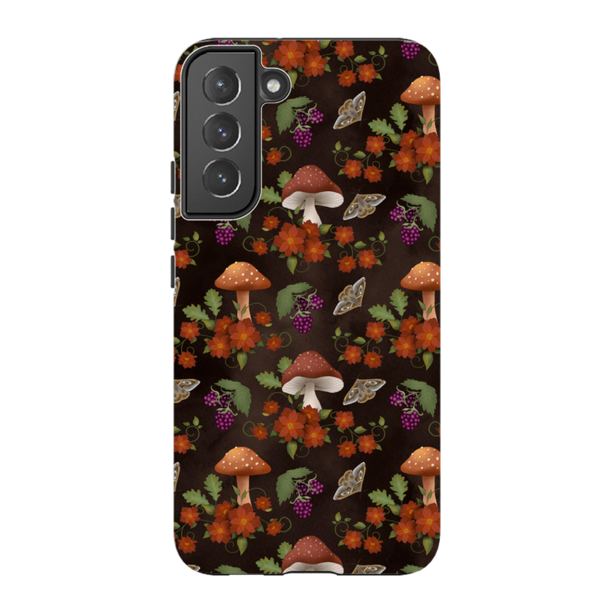 Samsung Tough Case -Mushroom Floral