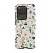 Samsung Tough Case - Mushroom World Cream By Katherine Quinn