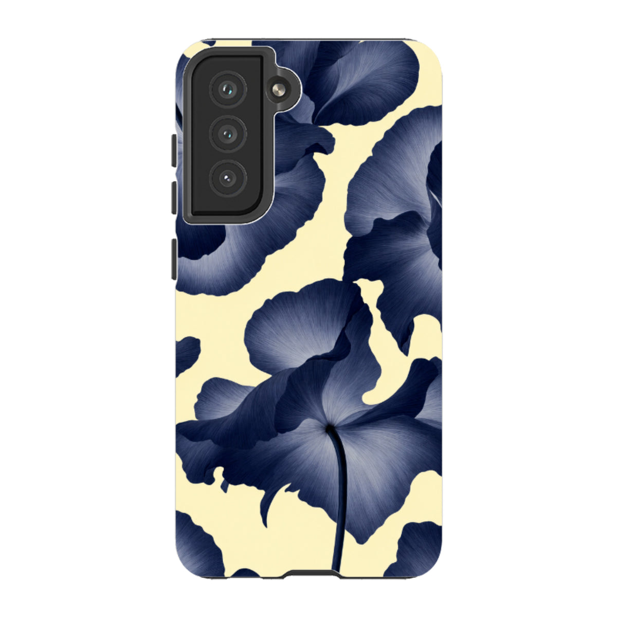Samsung Tough Case - Navy Blue Poppy
