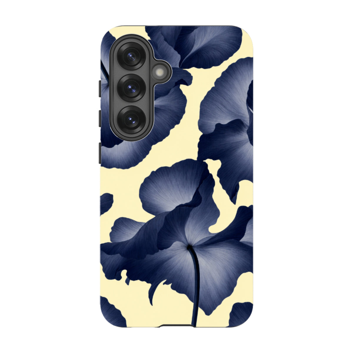 Samsung Tough Case - Navy Blue Poppy