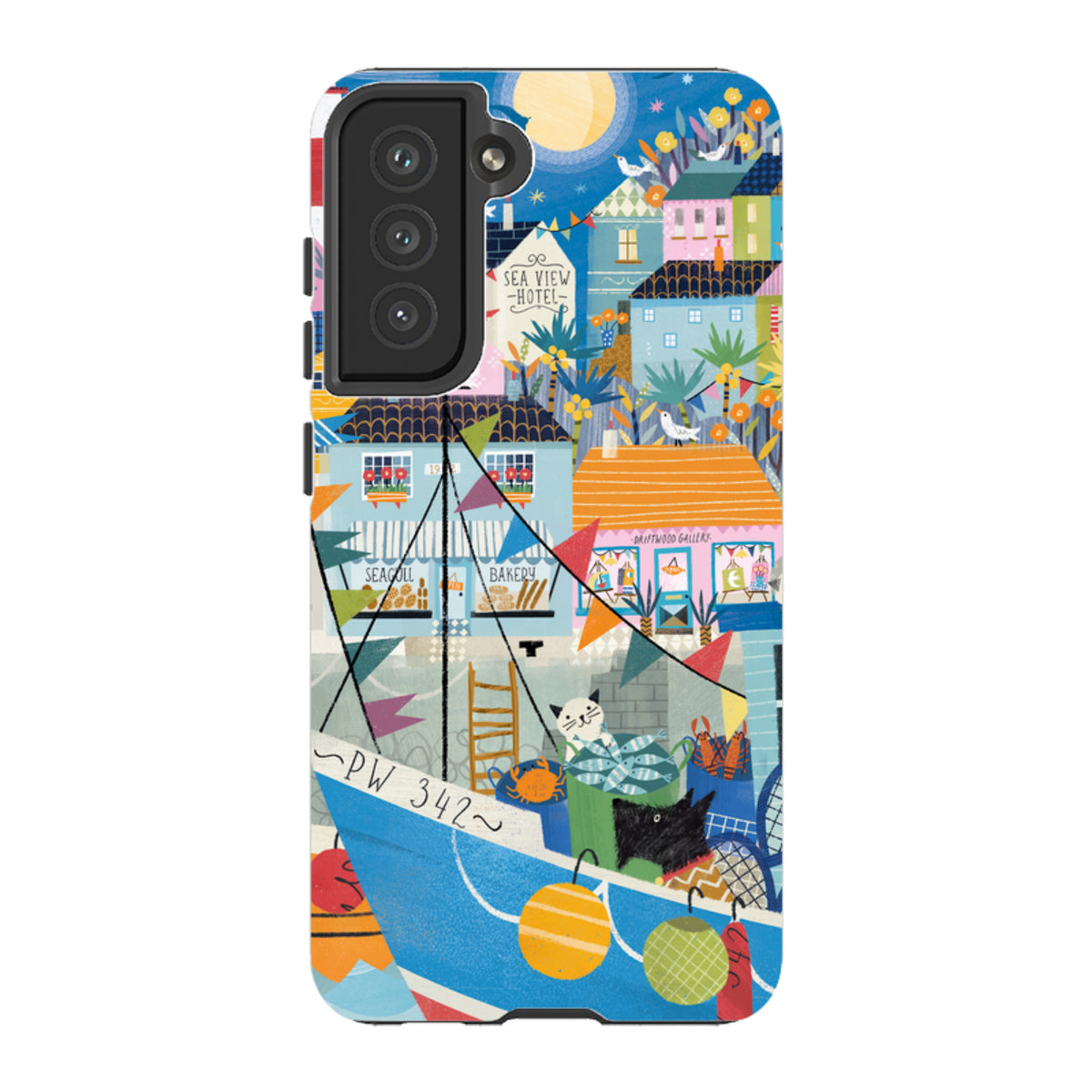 Samsung Tough Case - Night Harbour 2 von Ali Brookes