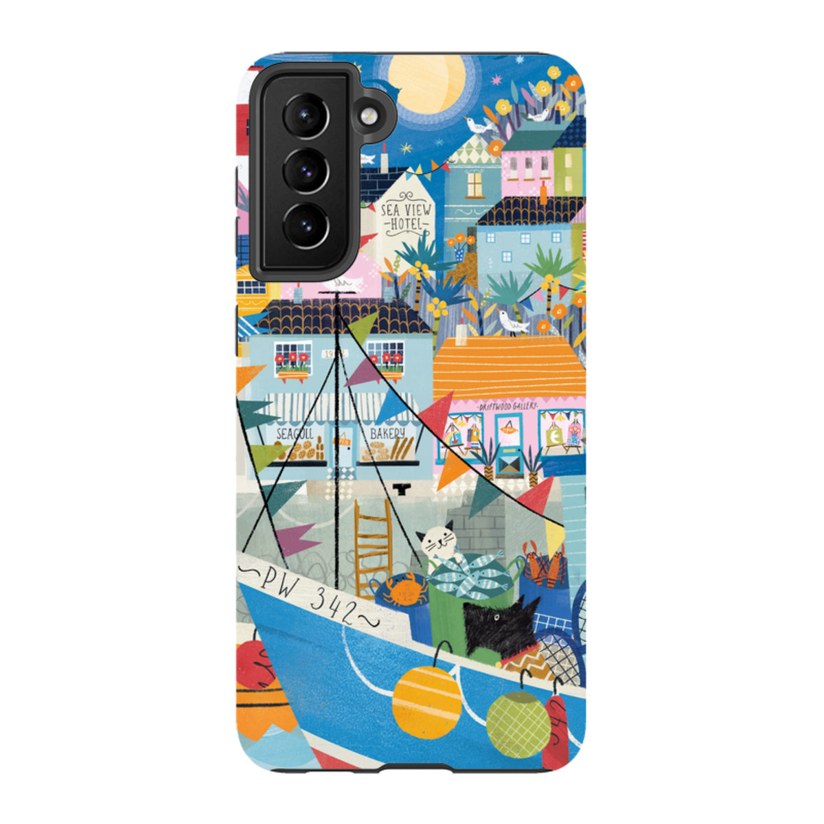 Samsung Tough Case - Night Harbour 2 von Ali Brookes