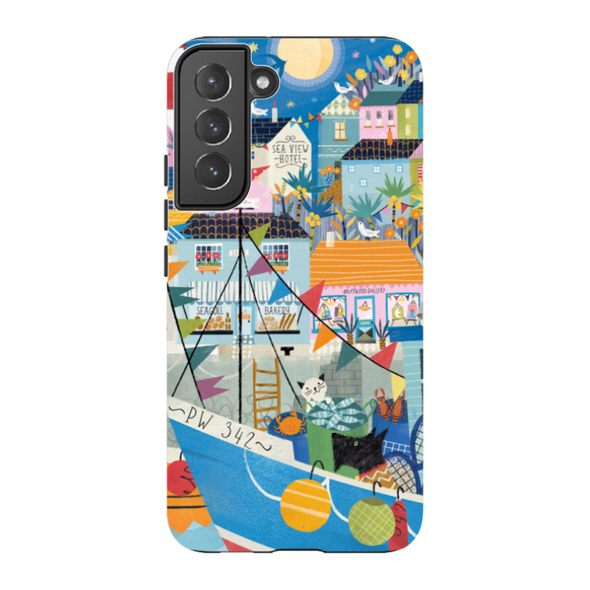 Samsung Tough Case - Night Harbour 2 von Ali Brookes