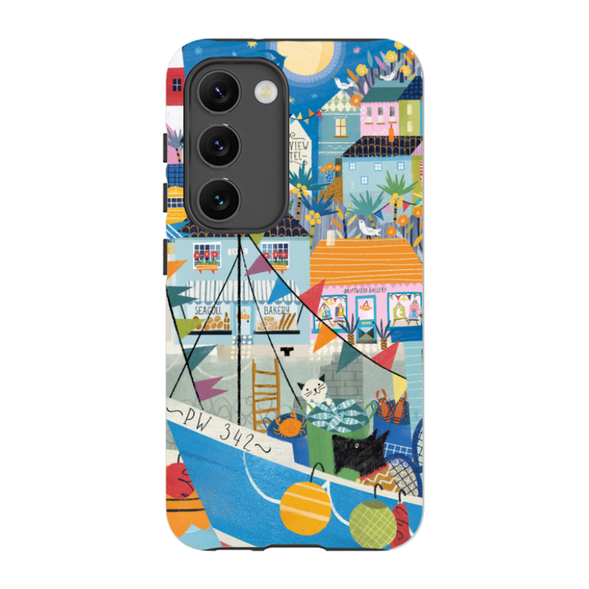 Samsung Tough Case - Night Harbour 2 von Ali Brookes