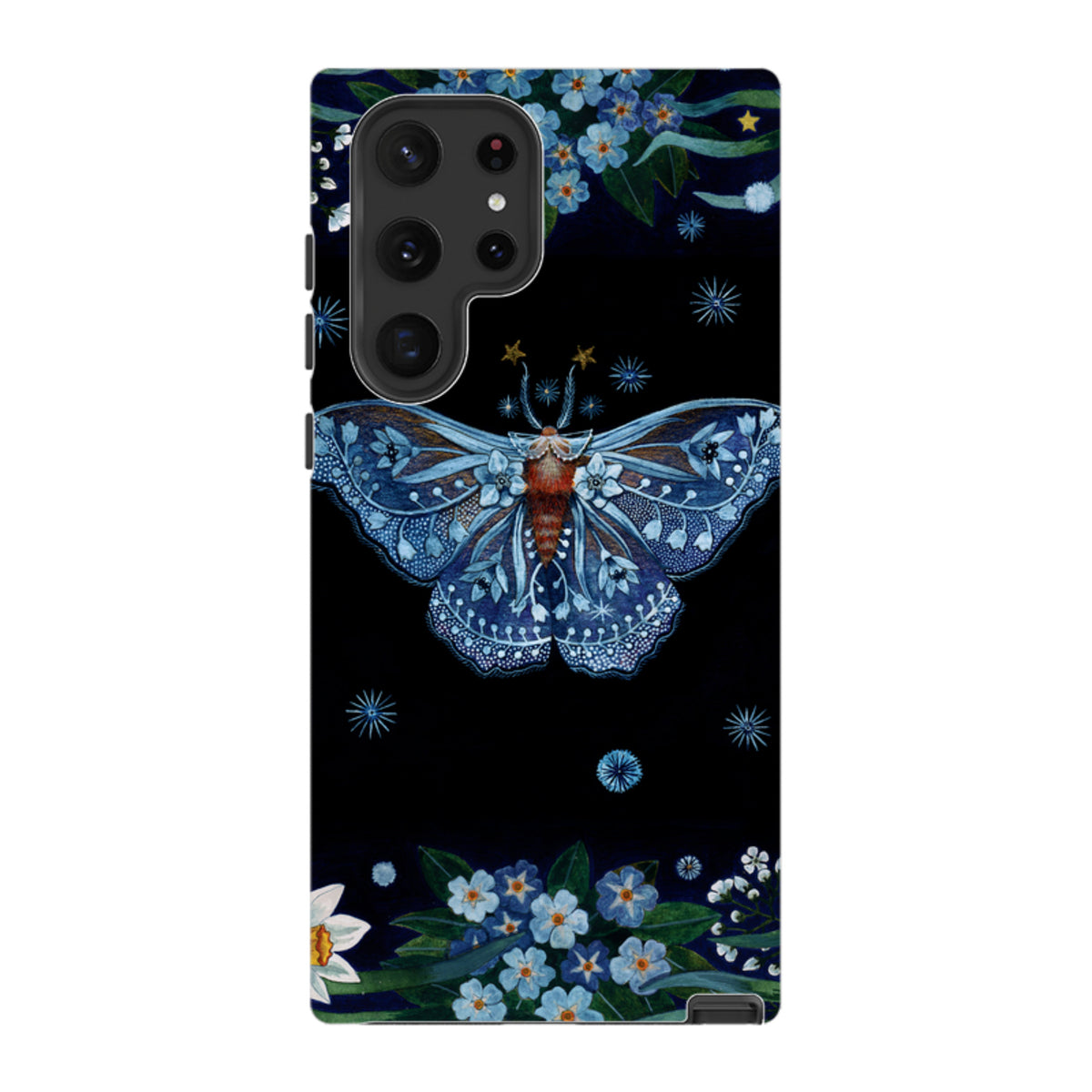 Samsung Tough Case - Night Moth By Maria Matos