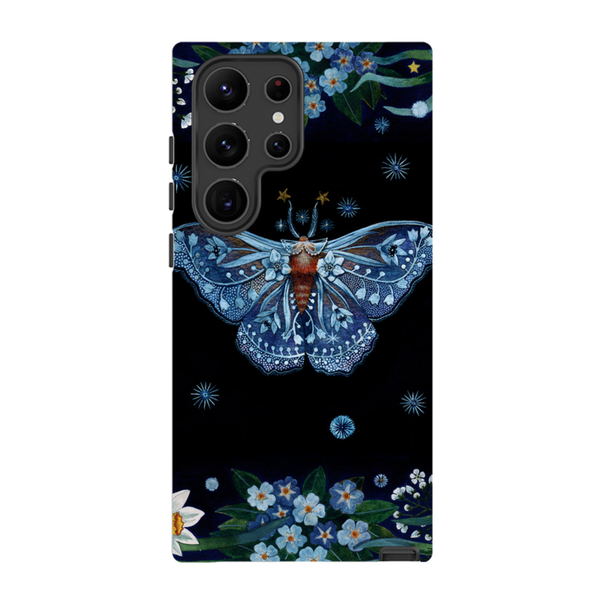 Samsung Tough Case - Night Moth By Maria Matos