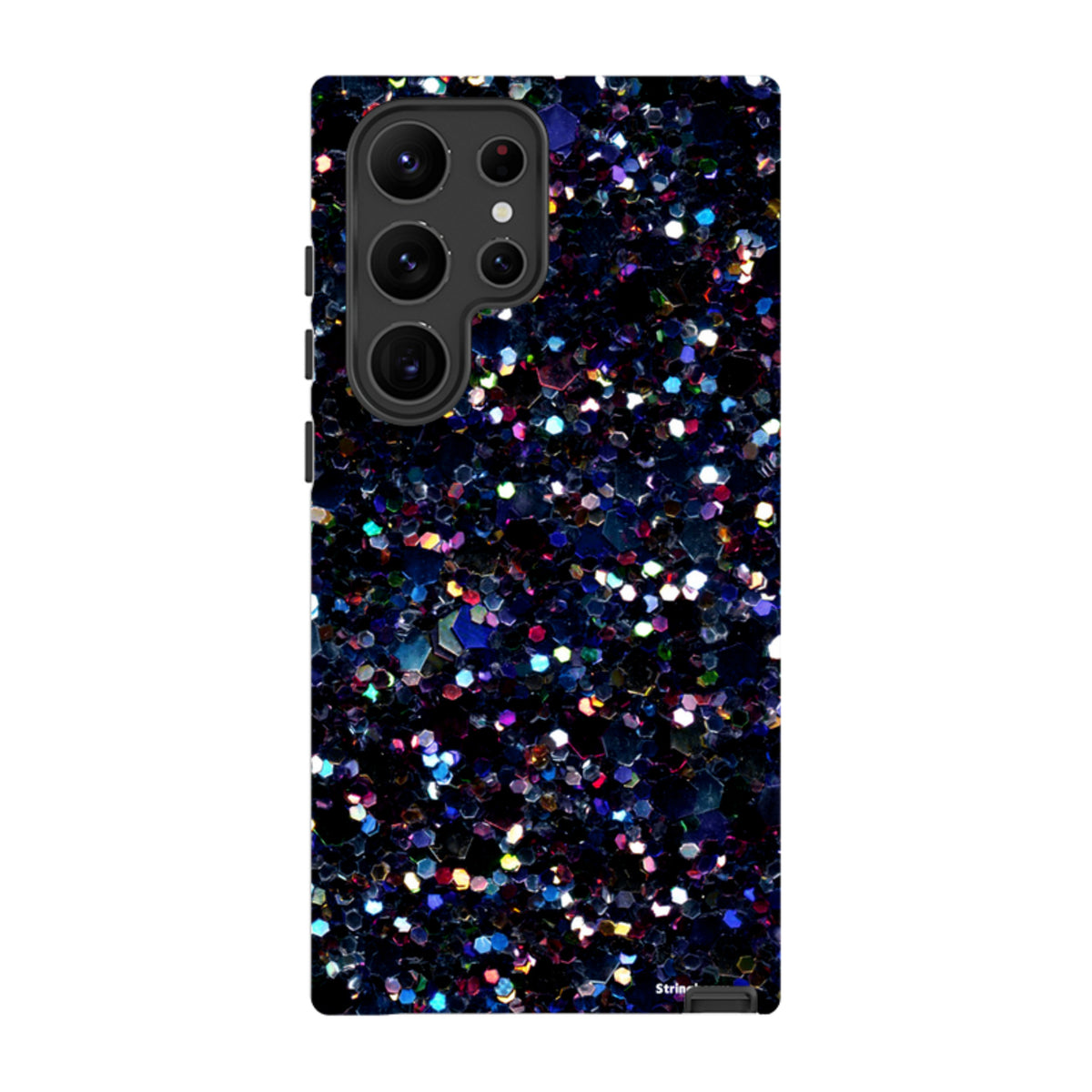 Samsung Galaxy tough case featuring a non-glittering Night Sky print by Kitty Joseph with a dual-layer protective design.