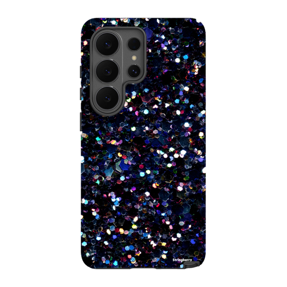 Samsung Galaxy tough case featuring a non-glittering Night Sky print by Kitty Joseph with a dual-layer protective design.