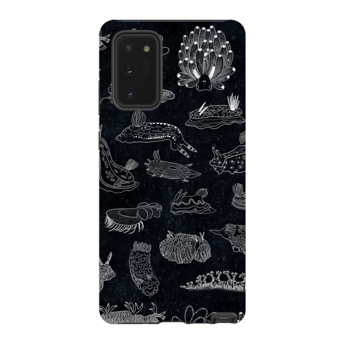 Samsung Tough Case - Nudibranch Line Drawing By Katherine Quinn