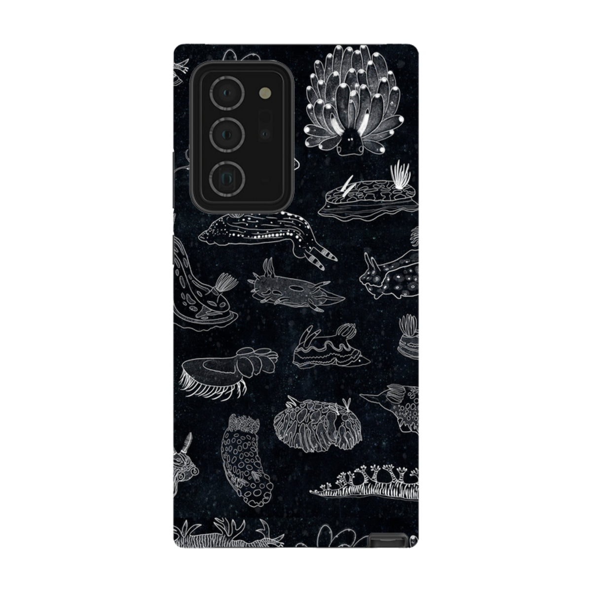 Samsung Tough Case - Nudibranch Line Drawing By Katherine Quinn