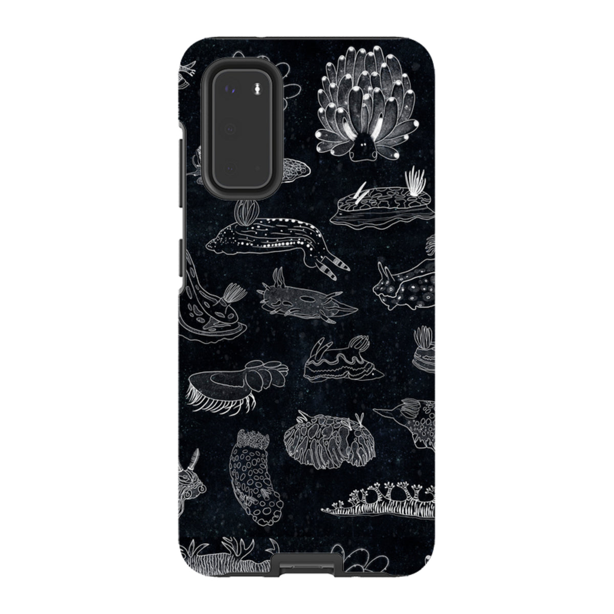 Samsung Tough Case - Nudibranch Line Drawing By Katherine Quinn