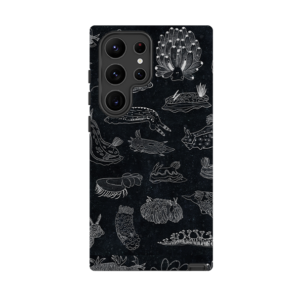 Samsung Tough Case - Nudibranch Line Drawing By Katherine Quinn