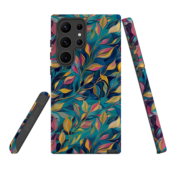 Samsung Tough Case - Nutberry Leaves