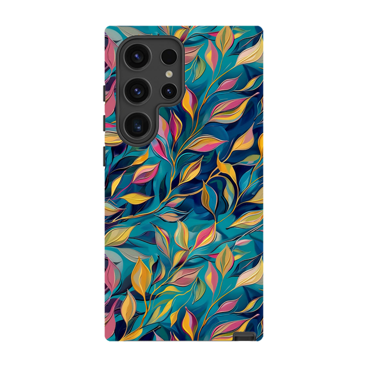 Samsung Tough Case - Nutberry Leaves