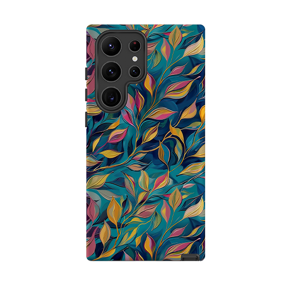 Samsung Tough Case - Nutberry Leaves