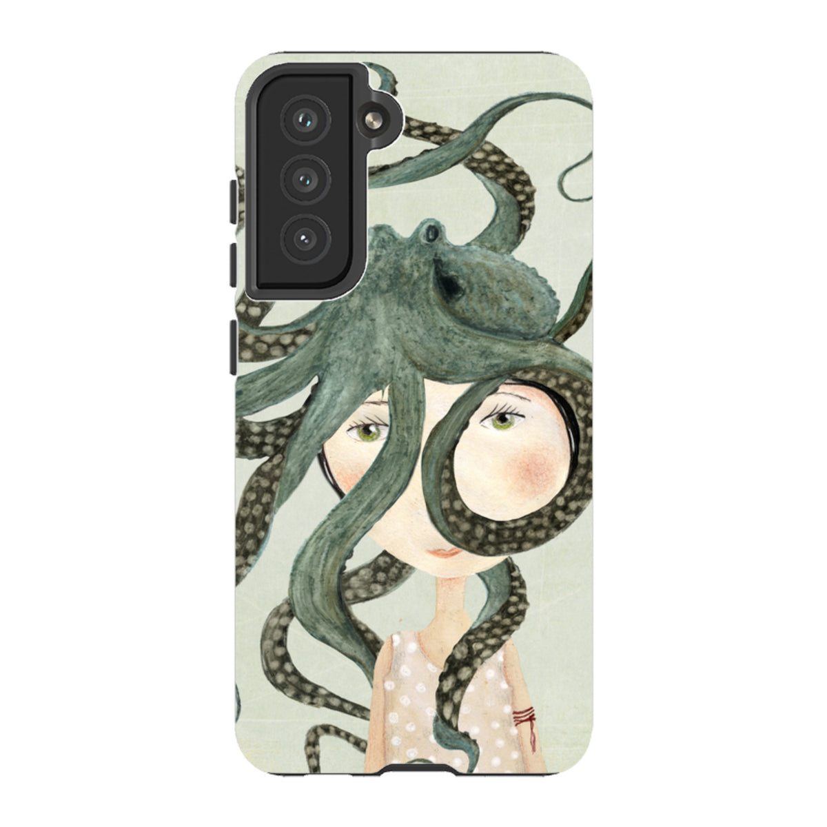 Samsung Tough Case - Octopus Girl By Katherine Quinn
