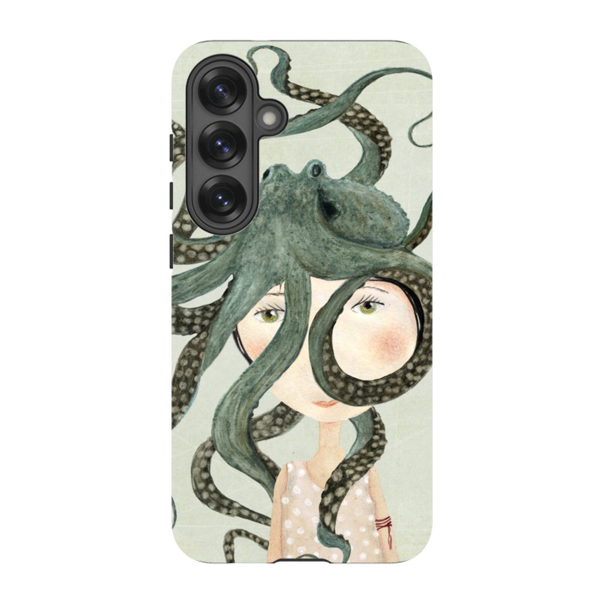 Samsung Tough Case - Octopus Girl By Katherine Quinn