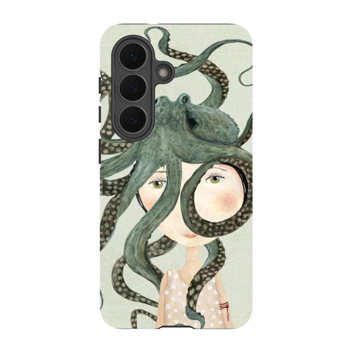 Samsung Tough Case - Octopus Girl By Katherine Quinn