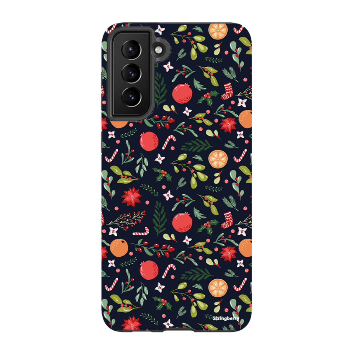 Samsung Tough Case - Oranges and Candy Canes II