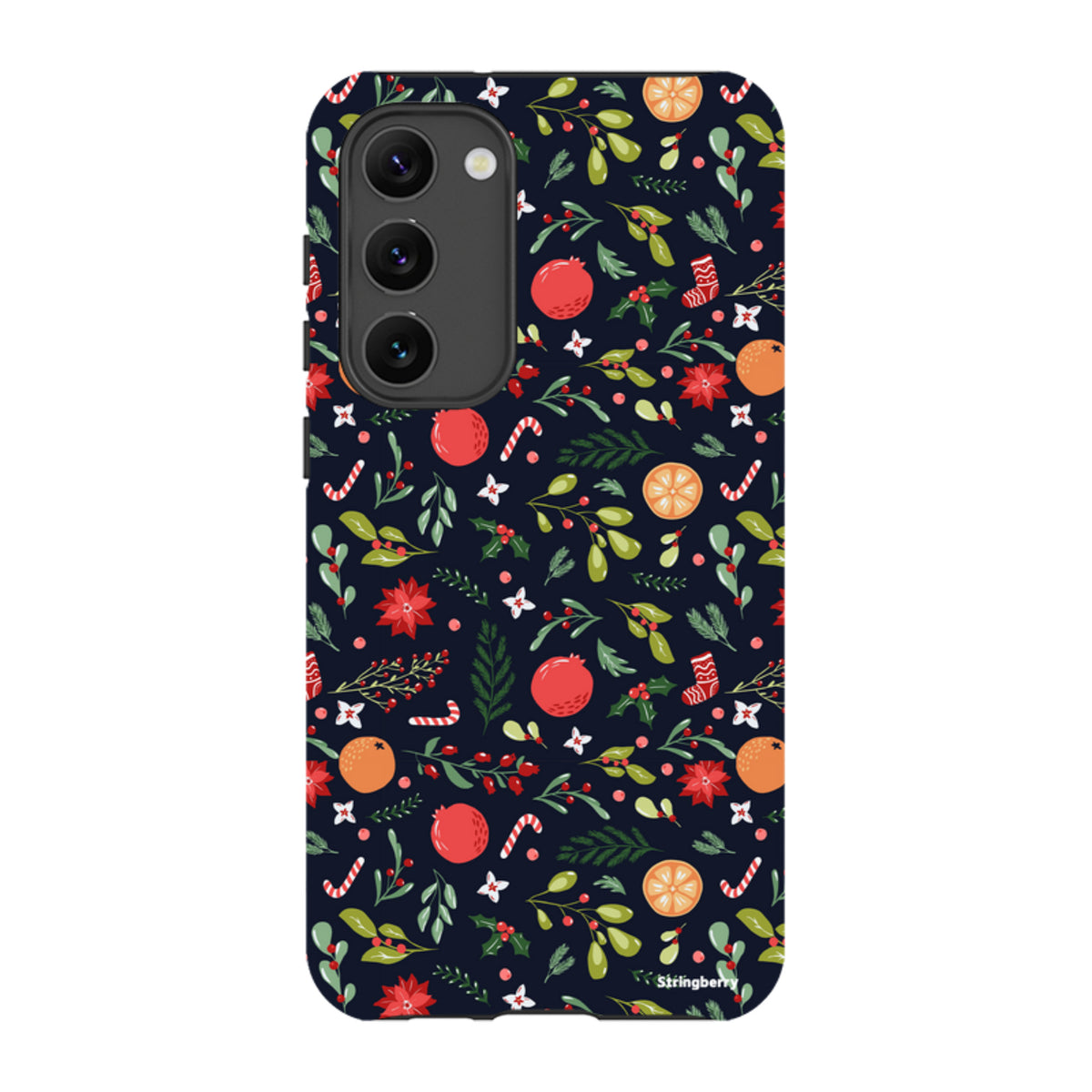 Samsung Tough Case - Oranges and Candy Canes II