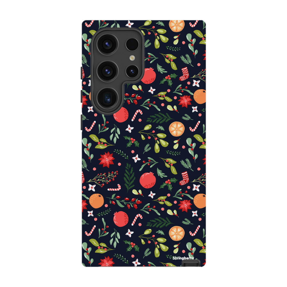 Samsung Tough Case - Oranges and Candy Canes II