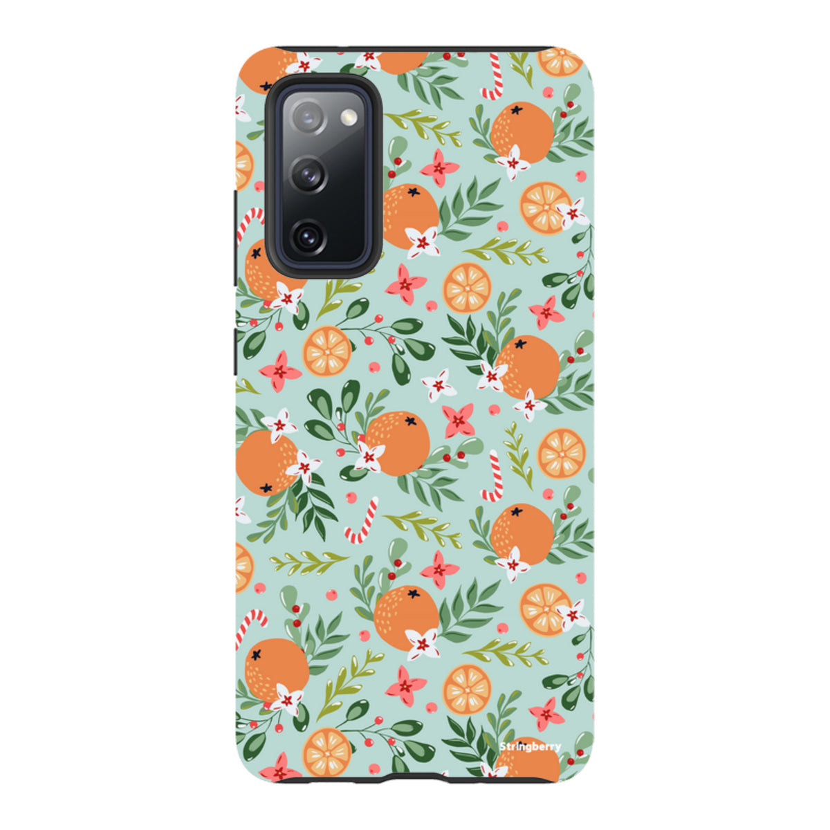 Samsung Tough Case - Oranges and Candy Canes