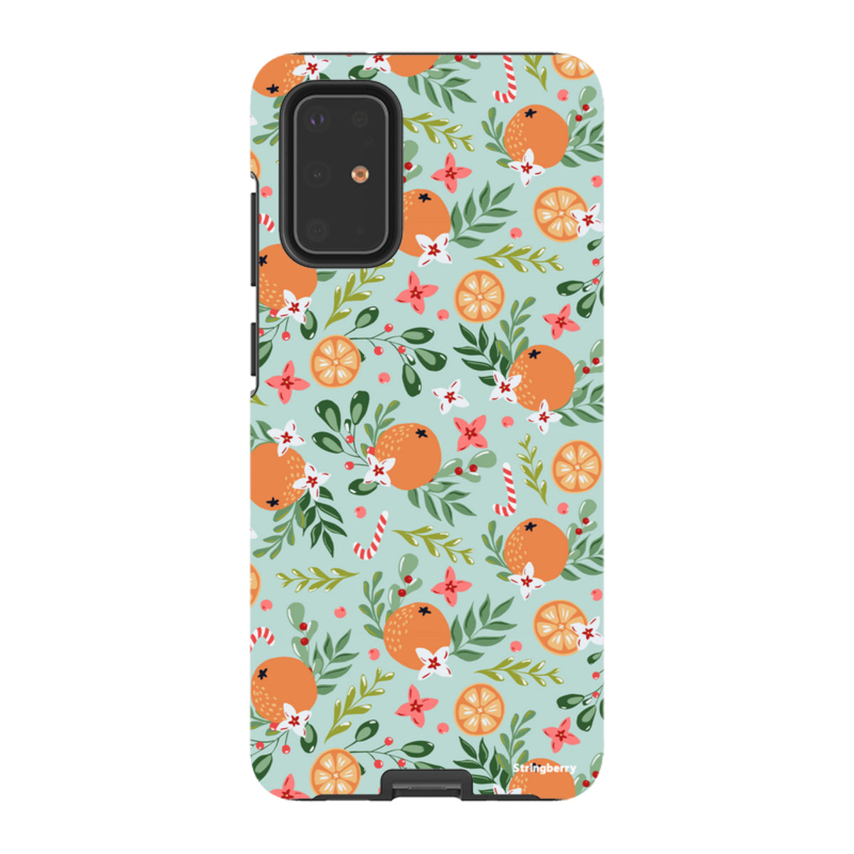Samsung Tough Case - Oranges and Candy Canes