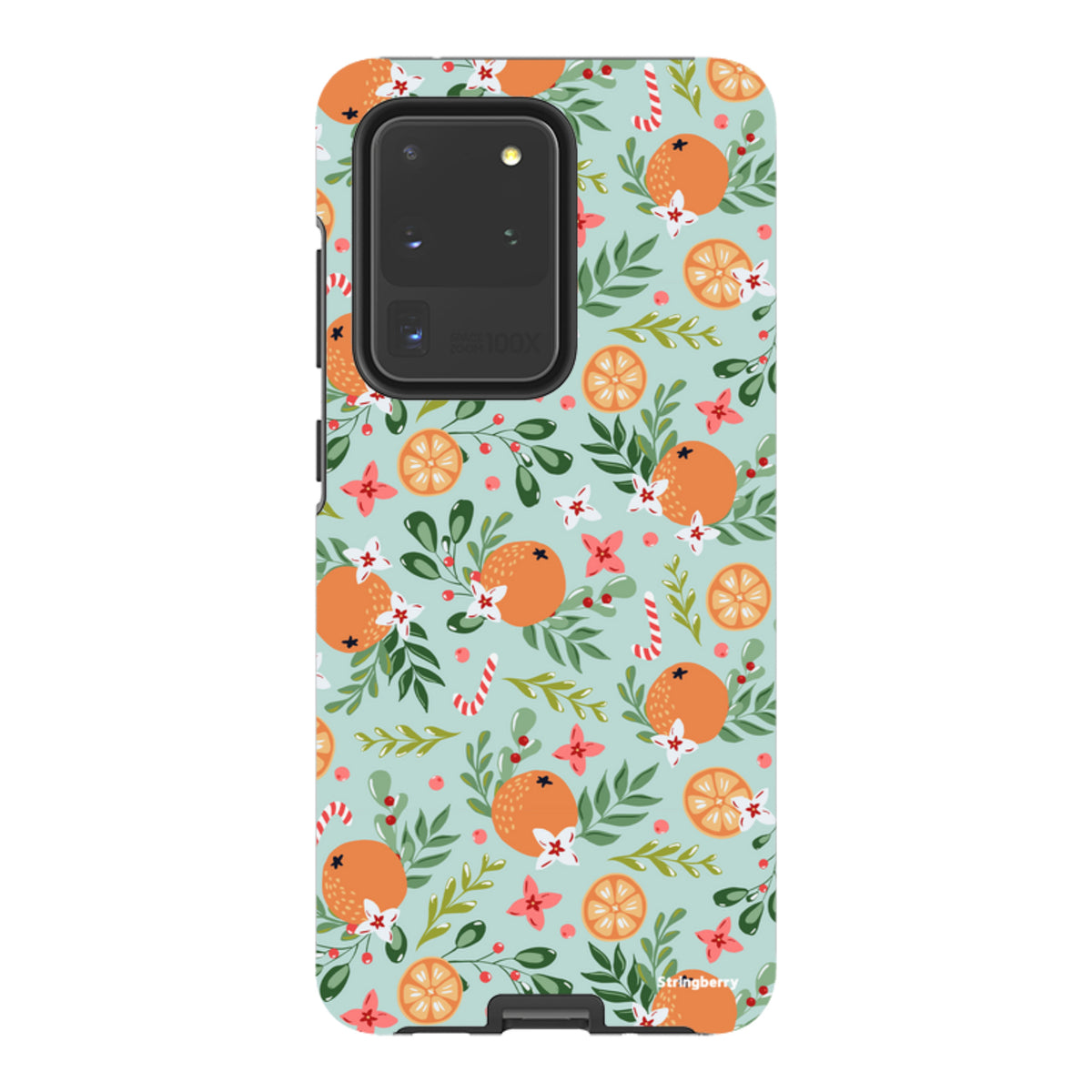 Samsung Tough Case - Oranges and Candy Canes