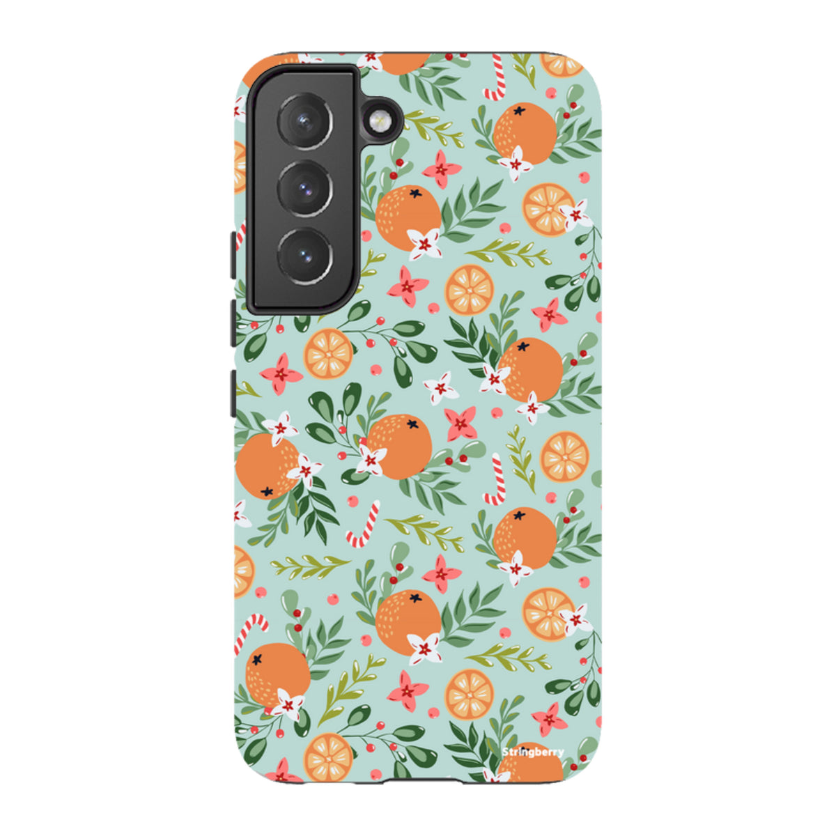 Samsung Tough Case - Oranges and Candy Canes