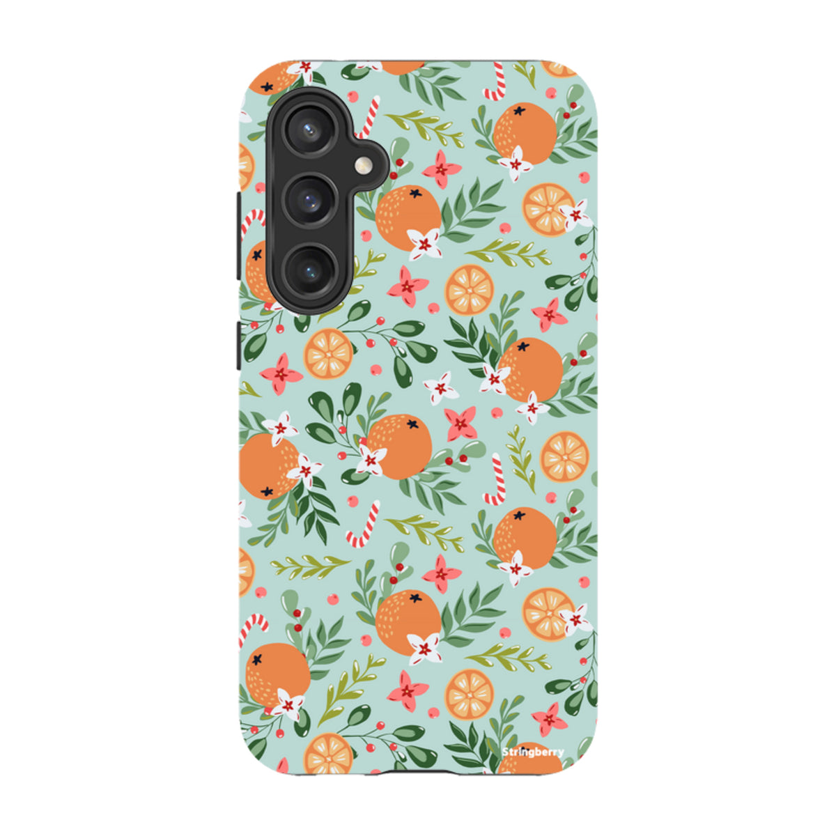 Samsung Tough Case - Oranges and Candy Canes