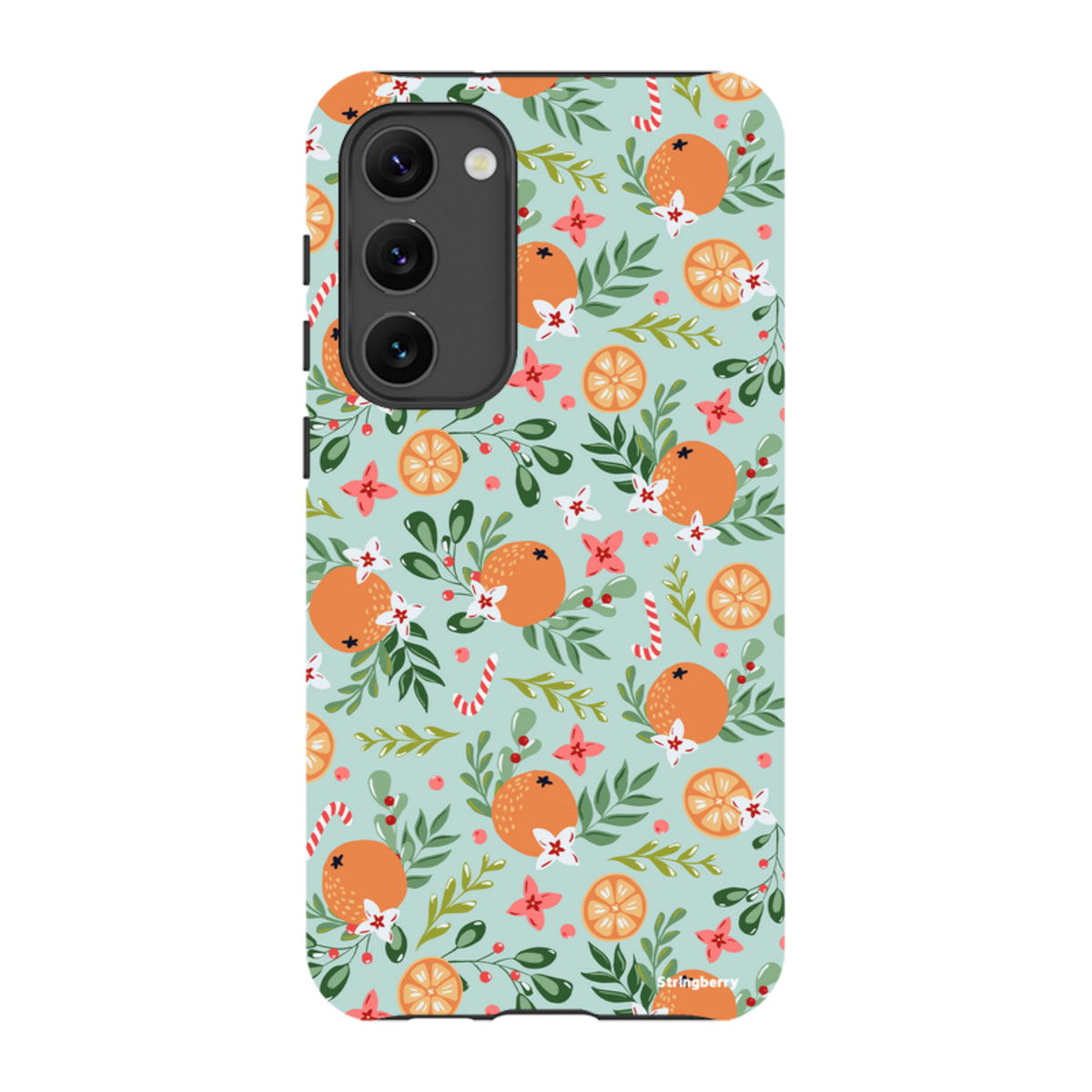 Samsung Tough Case - Oranges and Candy Canes