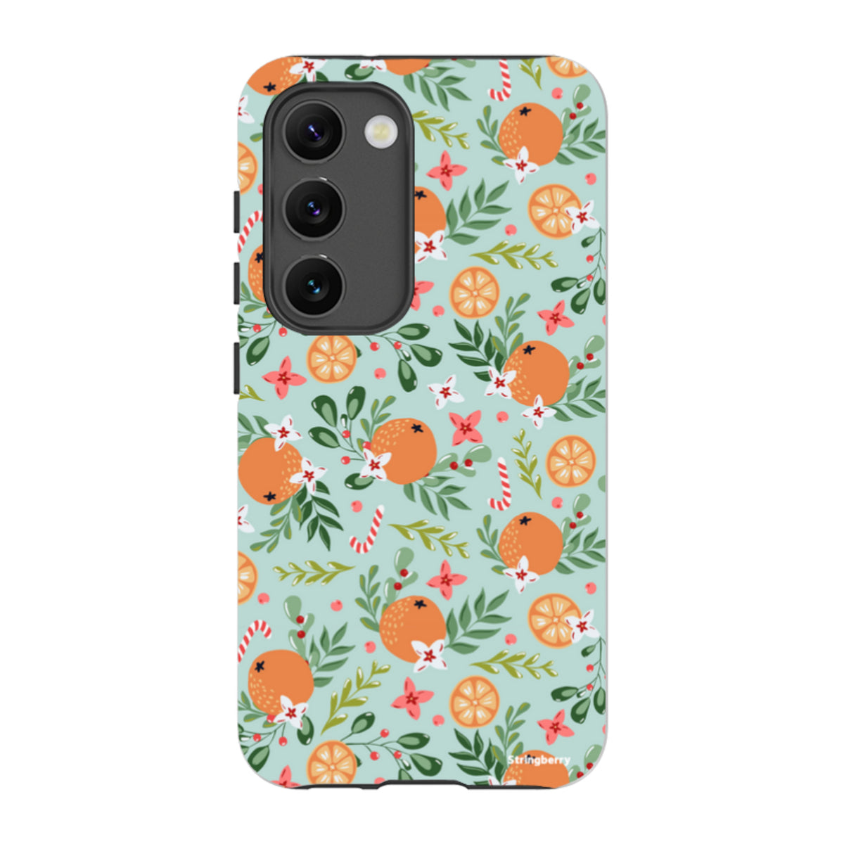 Samsung Tough Case - Oranges and Candy Canes