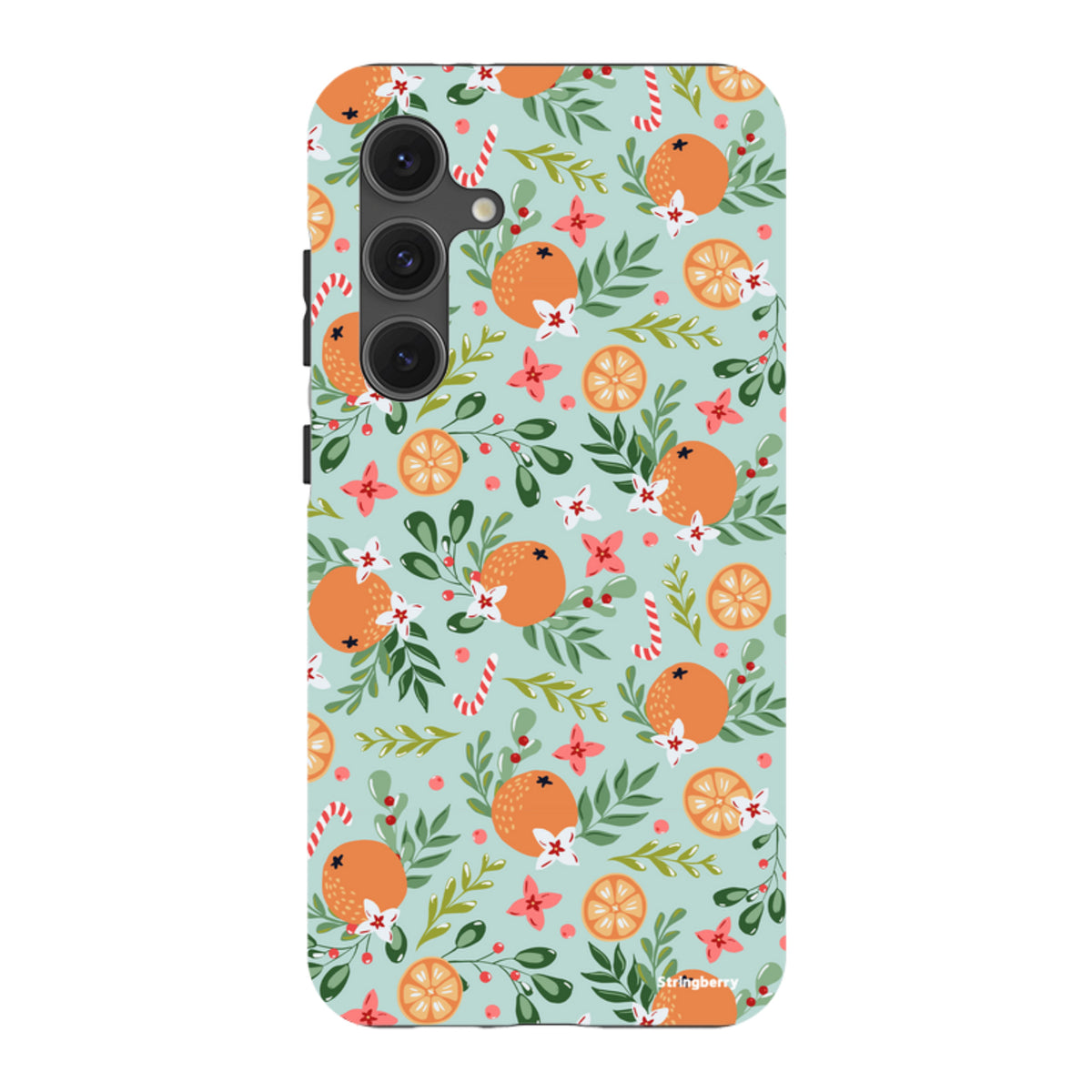 Samsung Tough Case - Oranges and Candy Canes