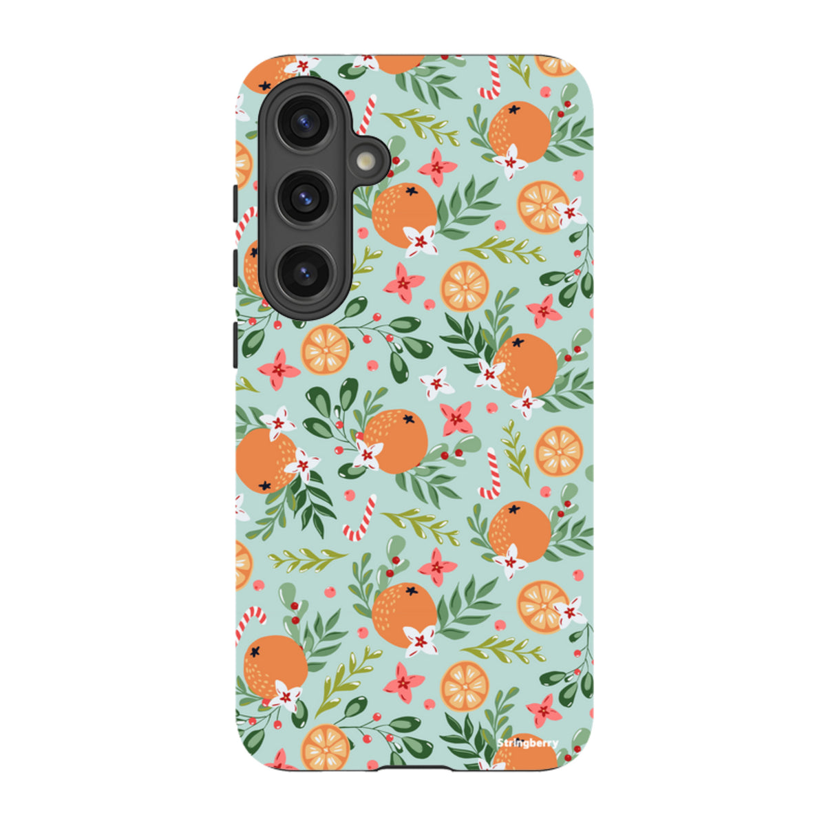 Samsung Tough Case - Oranges and Candy Canes