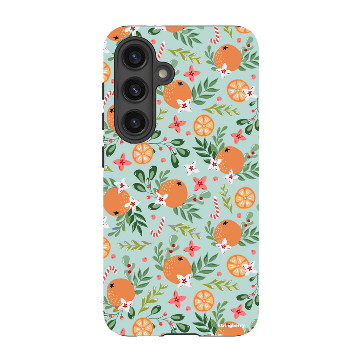 Samsung Tough Case - Oranges and Candy Canes