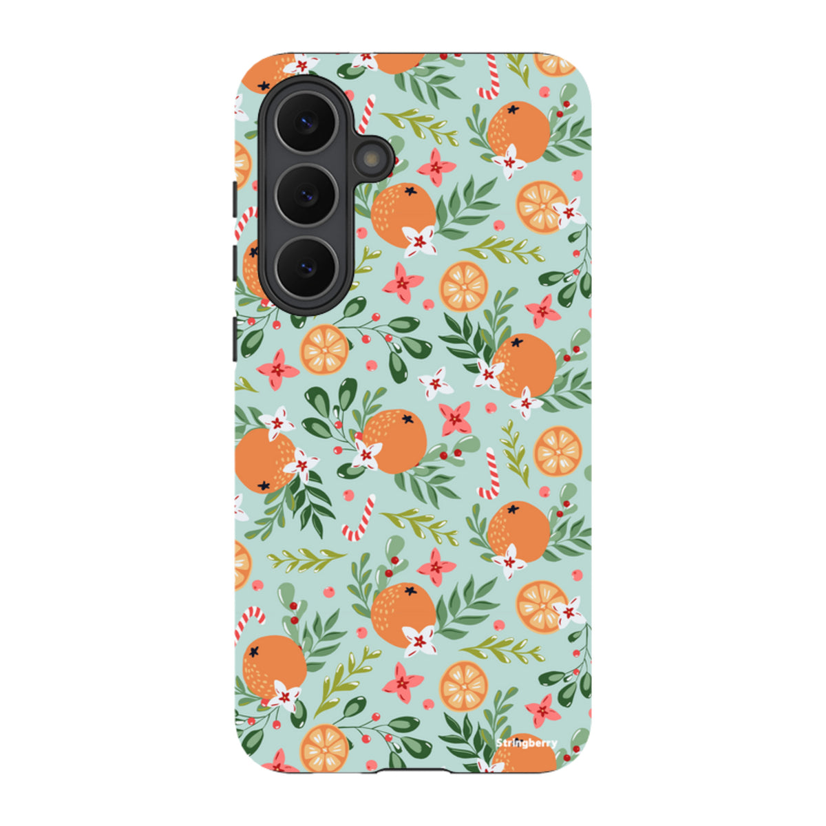 Samsung Tough Case - Oranges and Candy Canes