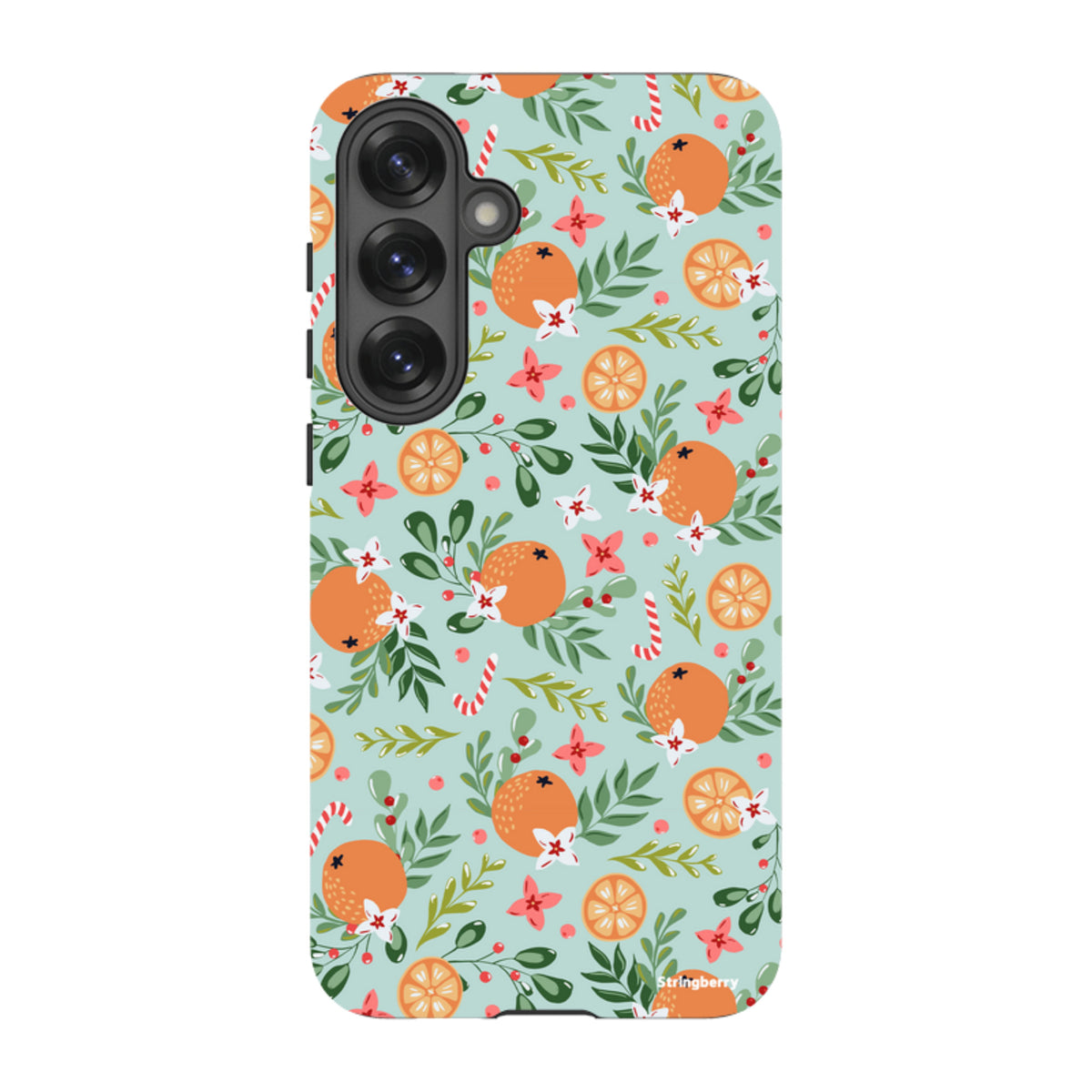 Samsung Tough Case - Oranges and Candy Canes