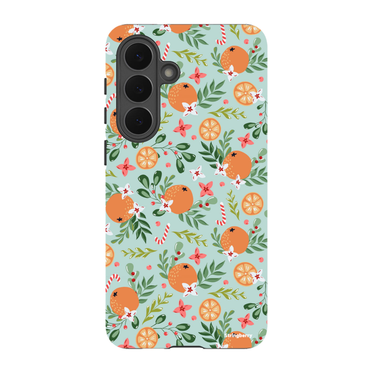 Samsung Tough Case - Oranges and Candy Canes