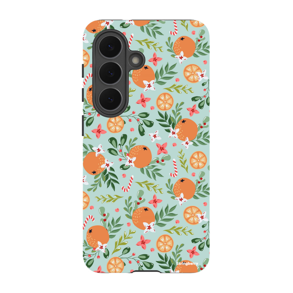Samsung Tough Case - Oranges and Candy Canes