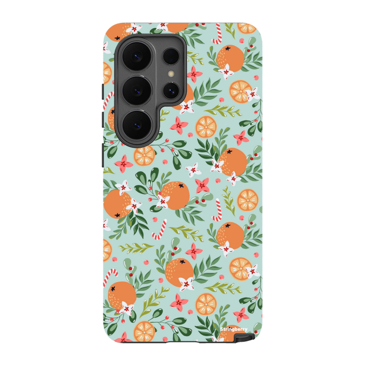 Samsung Tough Case - Oranges and Candy Canes