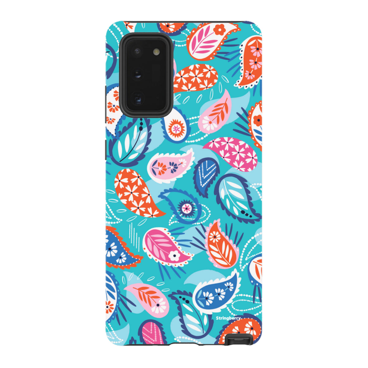 Samsung Tough Case - Paisley Blue By Ali Brookes