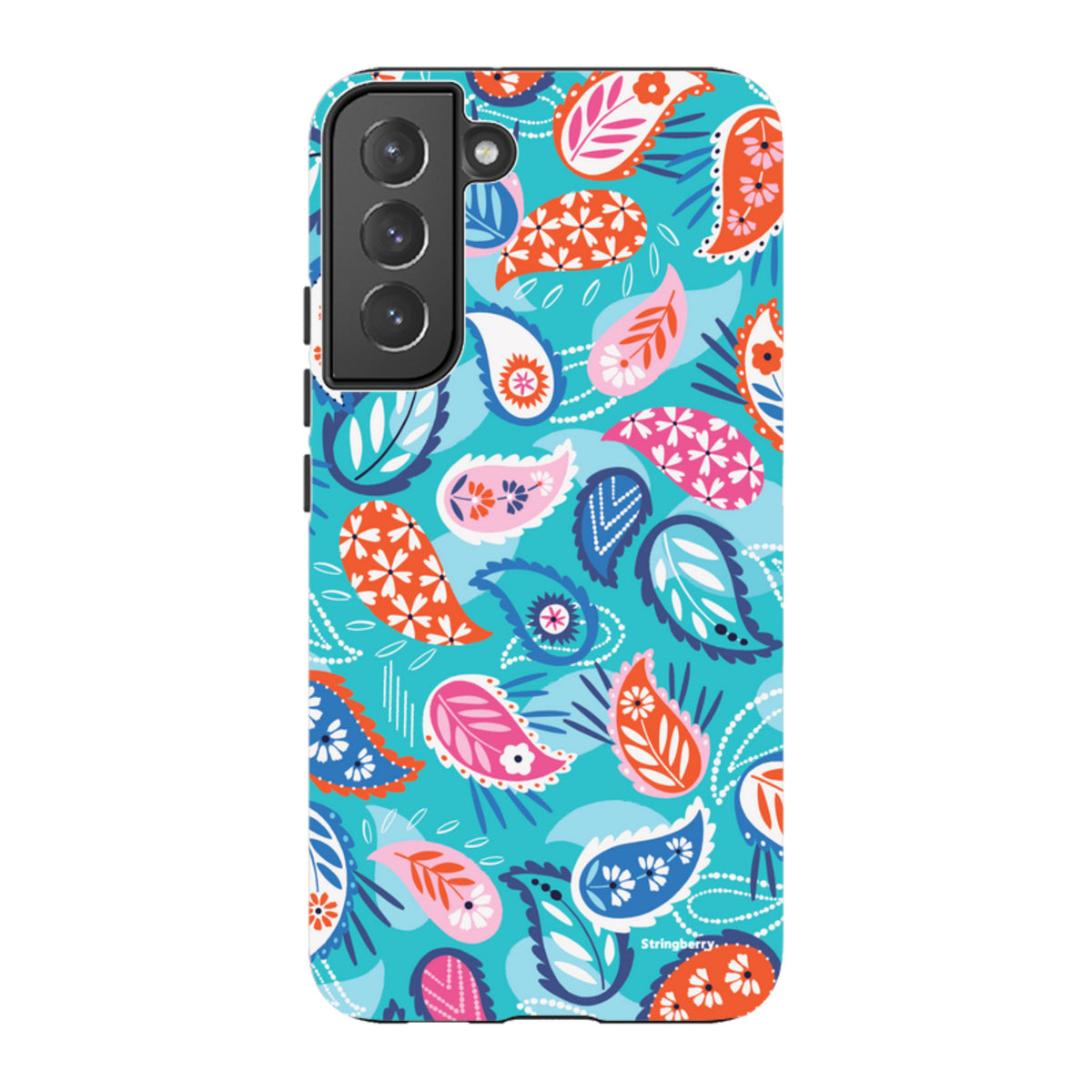 Samsung Tough Case - Paisley Blue By Ali Brookes