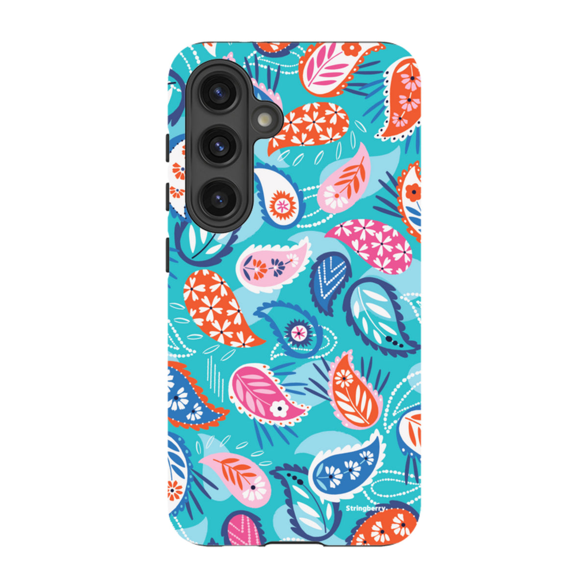Samsung Tough Case - Paisley Blue By Ali Brookes