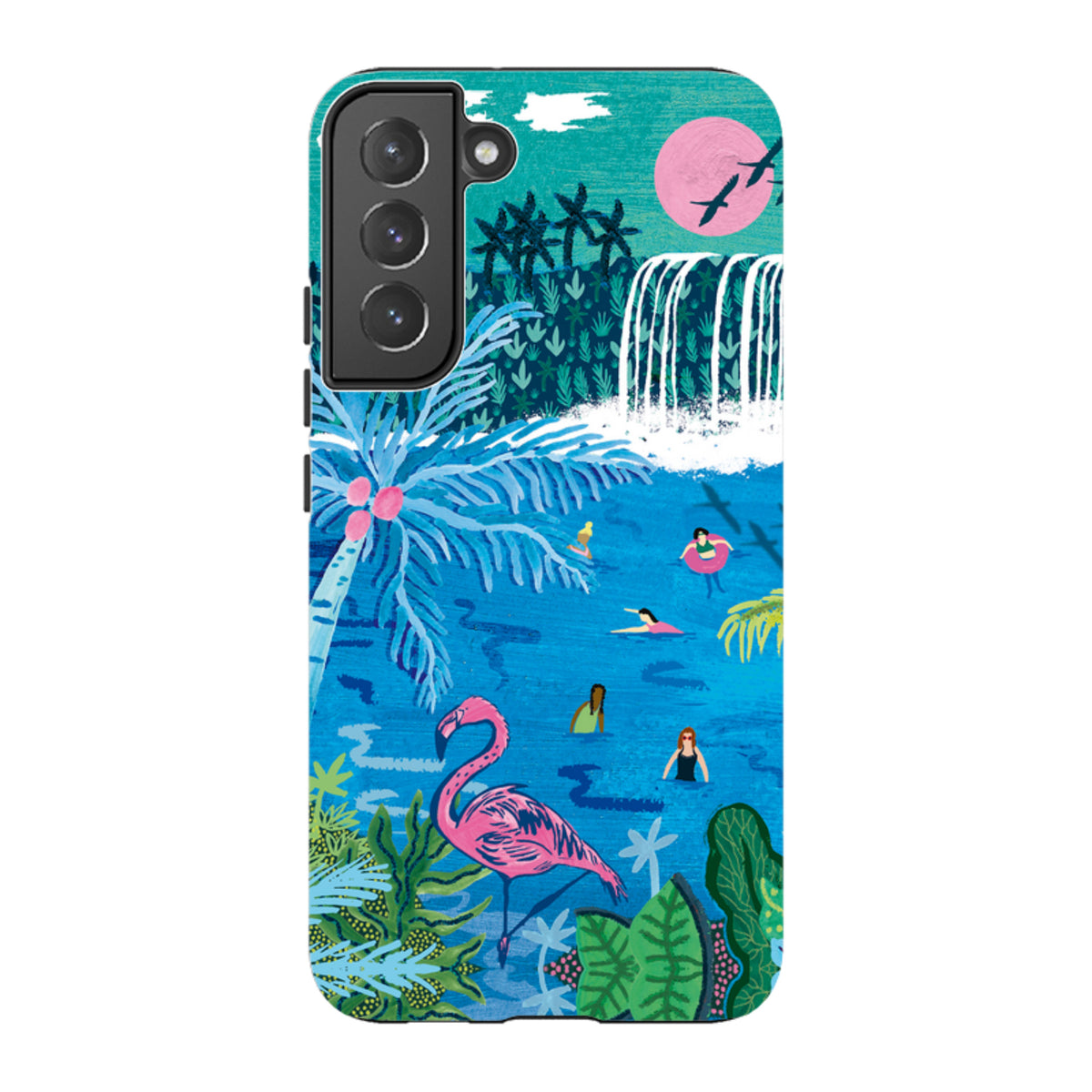 Samsung Tough  Case - Palm Pool By Emma Frances Grant