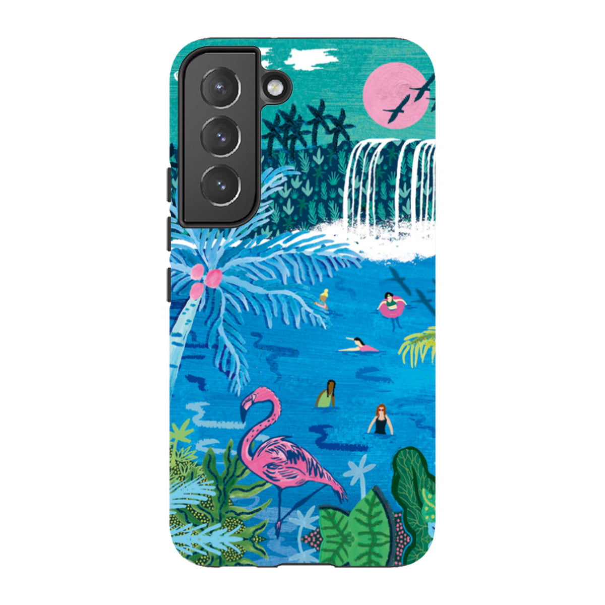Samsung Tough  Case - Palm Pool By Emma Frances Grant