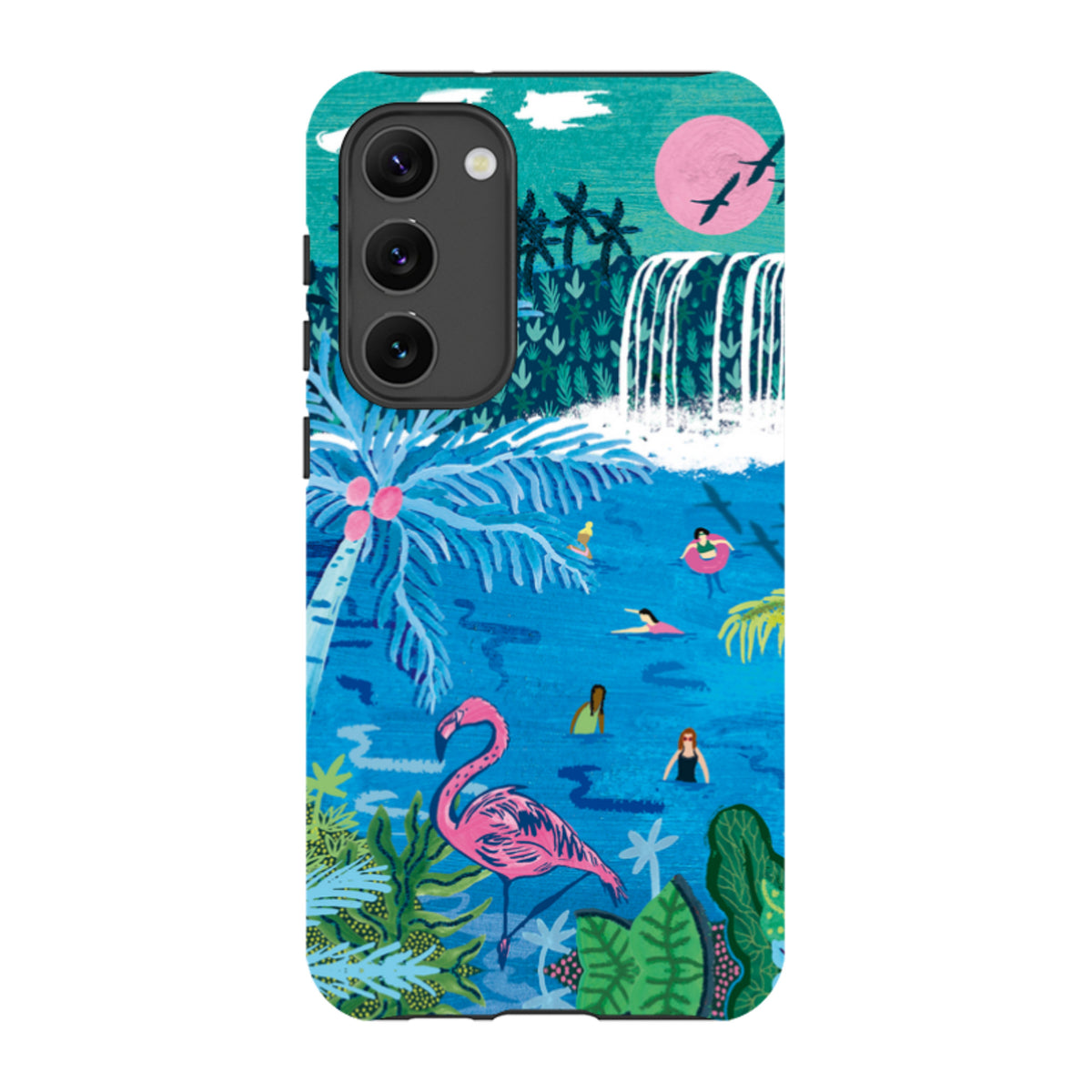 Samsung Tough  Case - Palm Pool By Emma Frances Grant